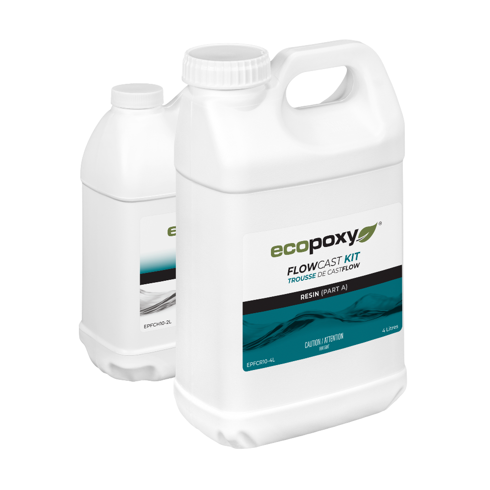 6 Liters FlowCast Epoxy by EcoPoxy - Buy Hardwoods and Slabs Online