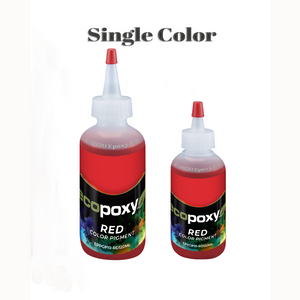 single color EcoPoxy resin pigment in 8 colors and 2 sizes from epoxy.us